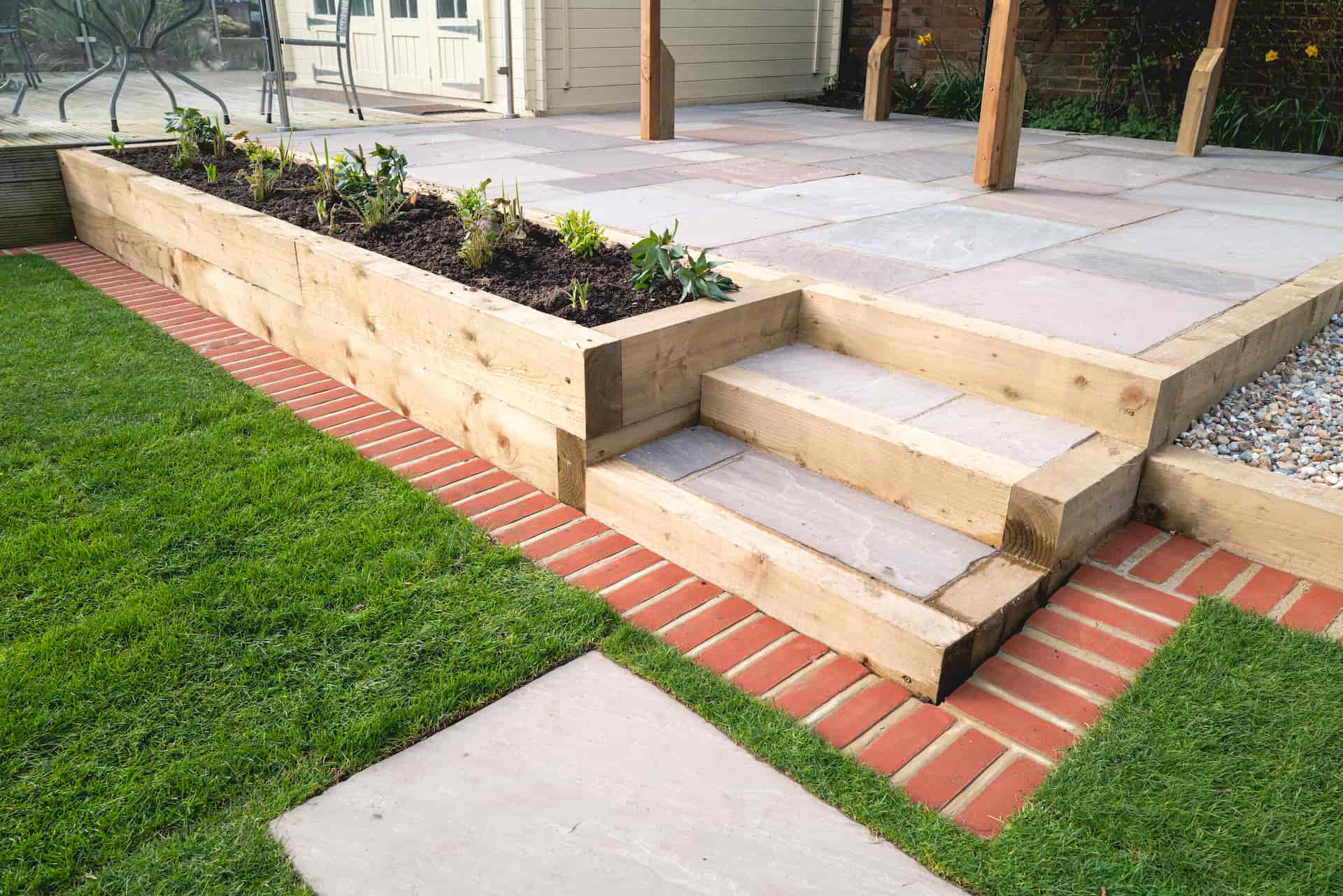 Garden step installers Humberside